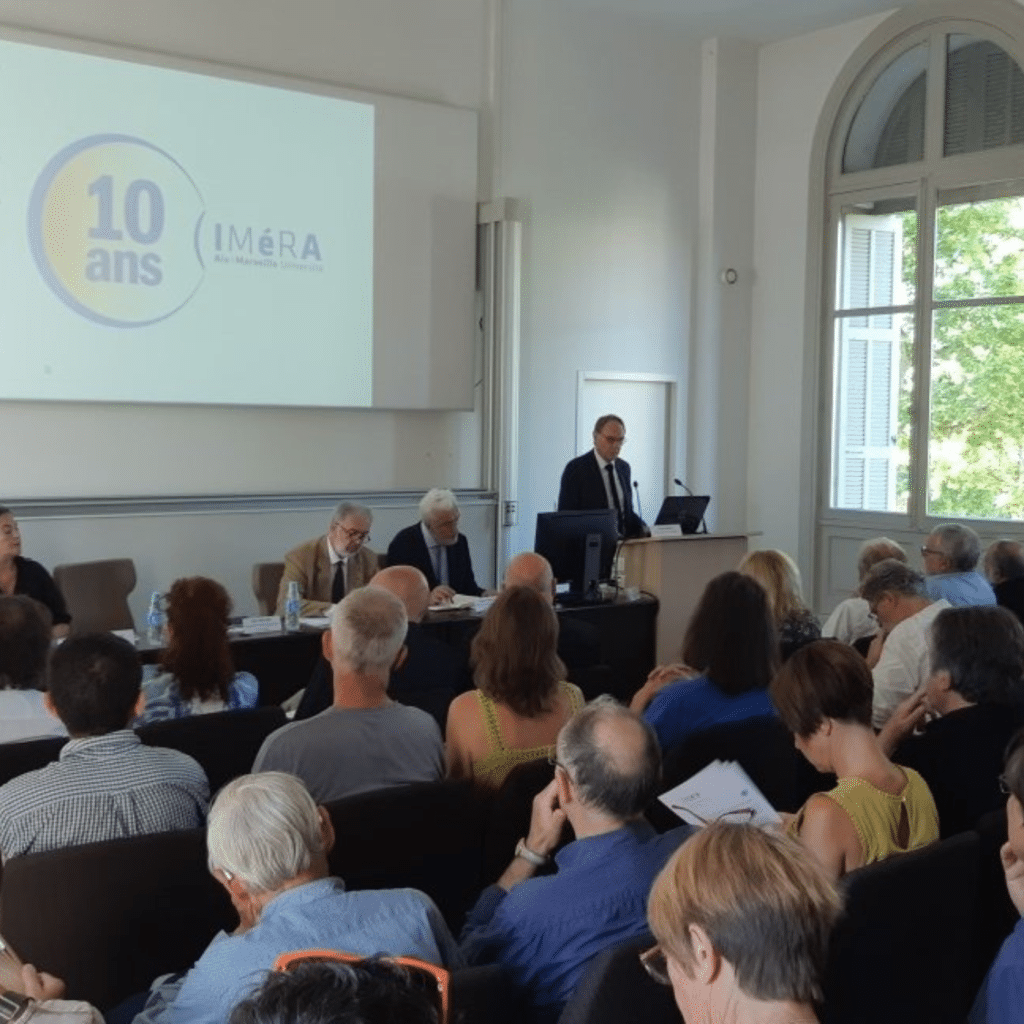 célébrations des dix ans de l'IEA d'Aix-Marseille Université