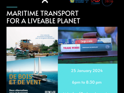 maritime transport for a liveable planet poster