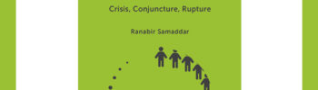 Couverture du livre "Biopolitics from Below", de Ranabir Samaddar, titulaire de la Chaire EHESS/Iméra – Etudes transrégionales en 2022-2023.