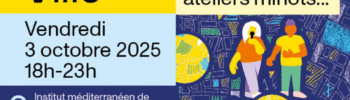 Visuel de l'événement de culture scientifique Recherches Dans la Ville du 3 octobre 2025